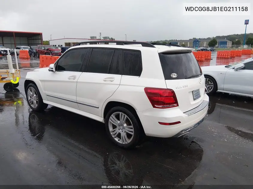2014 Mercedes-Benz Glk 350 4Matic VIN: WDCGG8JB1EG211158 Lot: 45480266