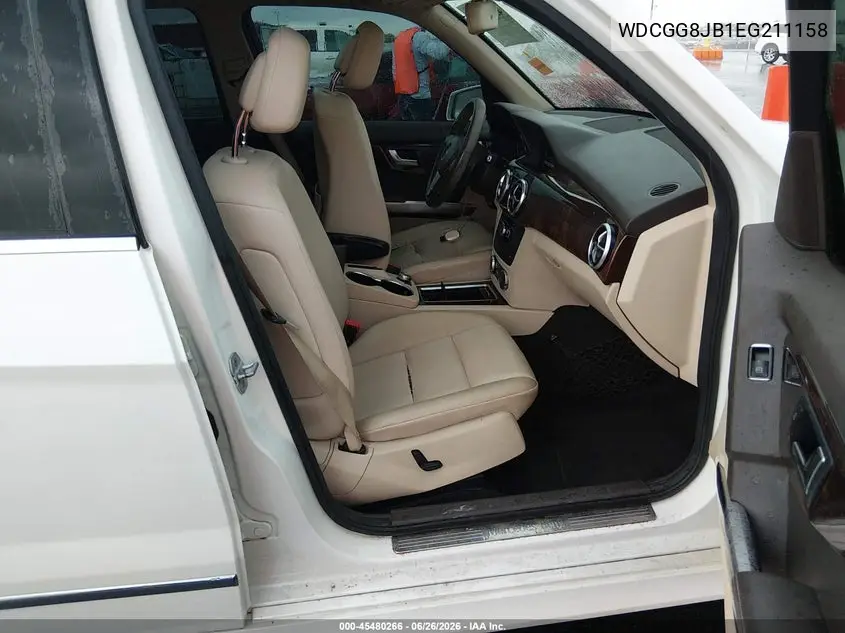 2014 Mercedes-Benz Glk 350 4Matic VIN: WDCGG8JB1EG211158 Lot: 45480266