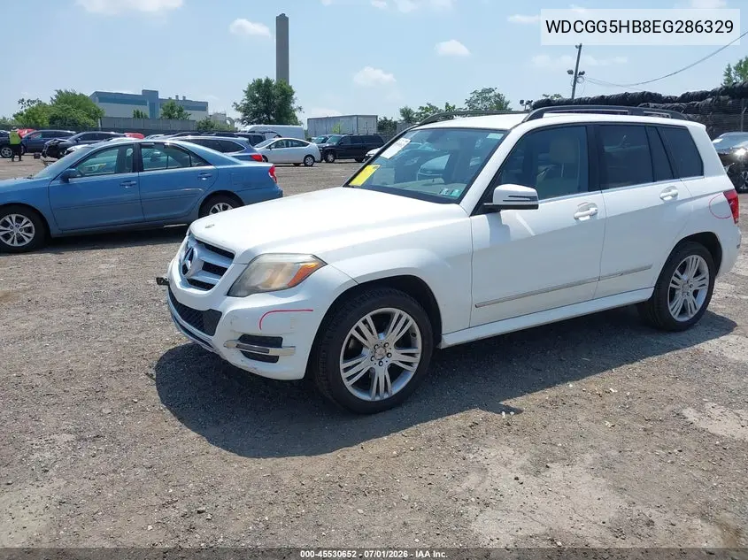 2014 Mercedes-Benz Glk 350 VIN: WDCGG5HB8EG286329 Lot: 45530652