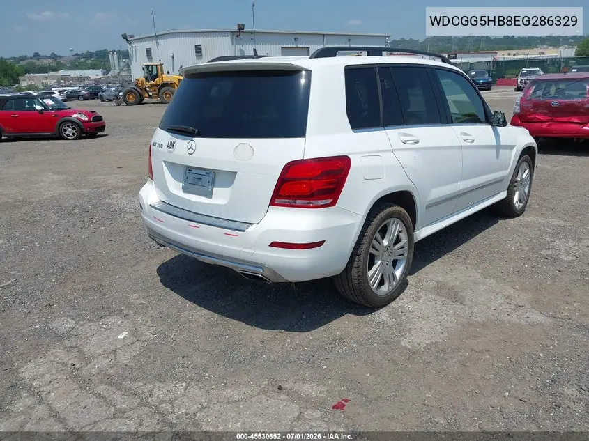 2014 Mercedes-Benz Glk 350 VIN: WDCGG5HB8EG286329 Lot: 45530652