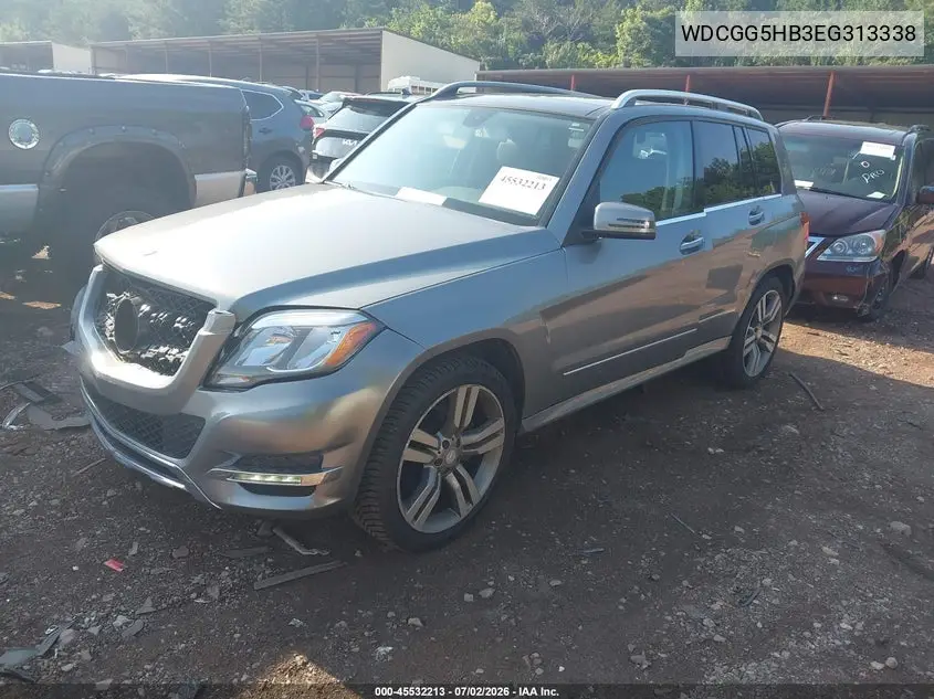 2014 Mercedes-Benz Glk 350 VIN: WDCGG5HB3EG313338 Lot: 45532213