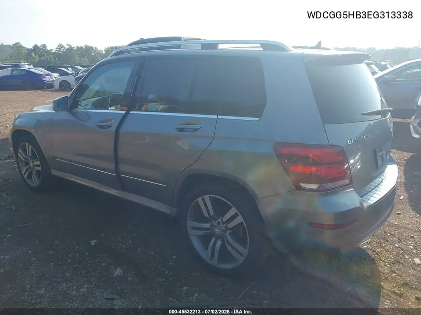 2014 Mercedes-Benz Glk 350 VIN: WDCGG5HB3EG313338 Lot: 45532213