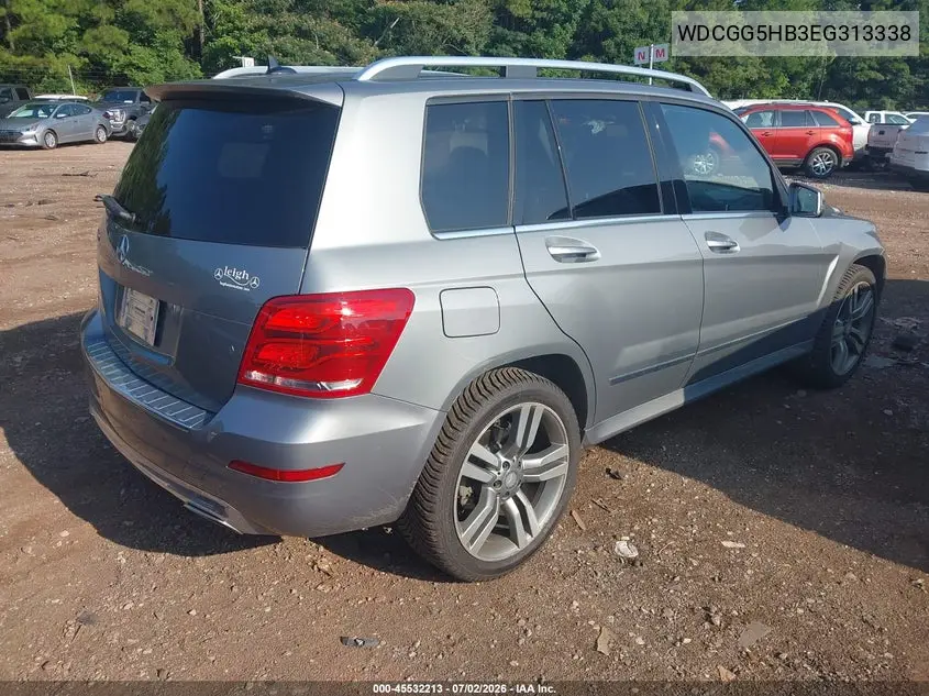 2014 Mercedes-Benz Glk 350 VIN: WDCGG5HB3EG313338 Lot: 45532213