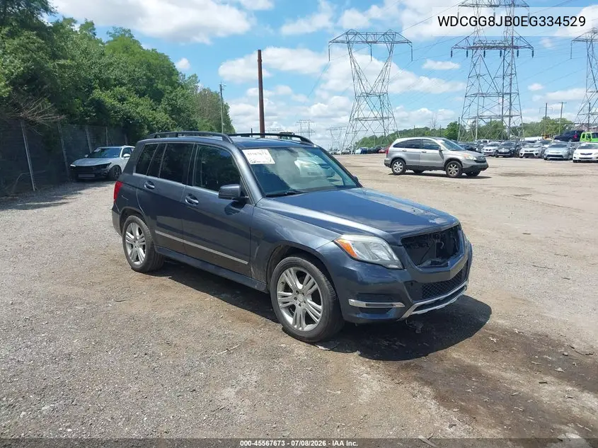 2014 Mercedes-Benz Glk 350 4Matic VIN: WDCGG8JB0EG334529 Lot: 45567673