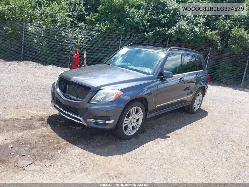 2014 Mercedes-Benz Glk 350 4Matic VIN: WDCGG8JB0EG334529 Lot: 45567673