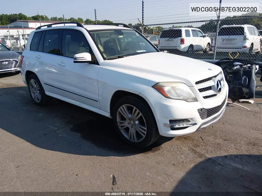 2014 Mercedes-Benz Glk 350 VIN: WDCGG5HB7EG302200 Lot: 45622719