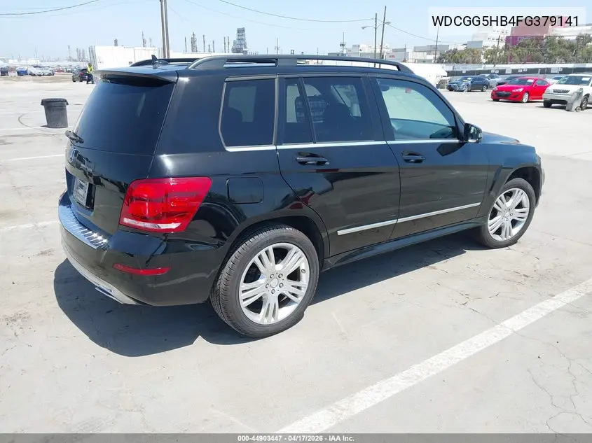 2015 Mercedes-Benz Glk 350 VIN: WDCGG5HB4FG379141 Lot: 44903447