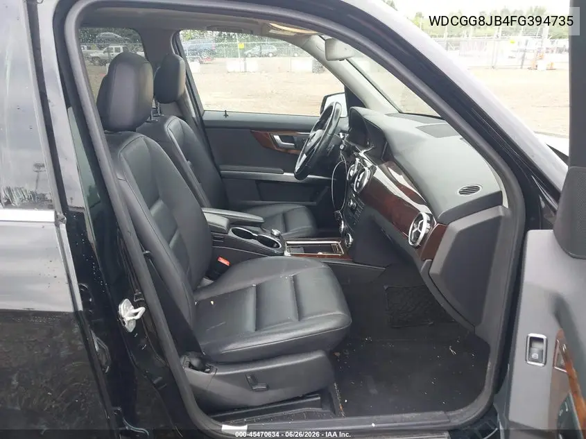 2015 Mercedes-Benz Glk 350 4Matic VIN: WDCGG8JB4FG394735 Lot: 45470634