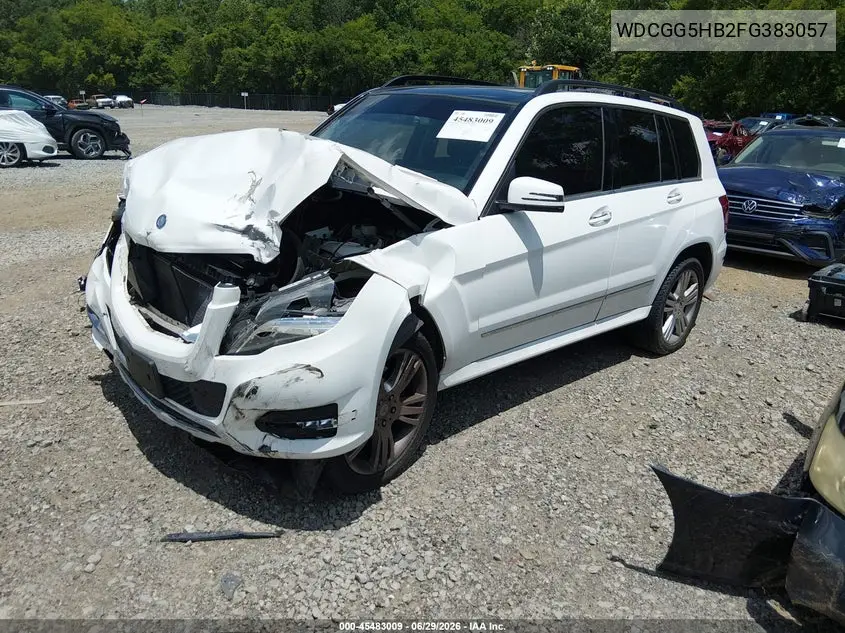 2015 Mercedes-Benz Glk 350 VIN: WDCGG5HB2FG383057 Lot: 45483009