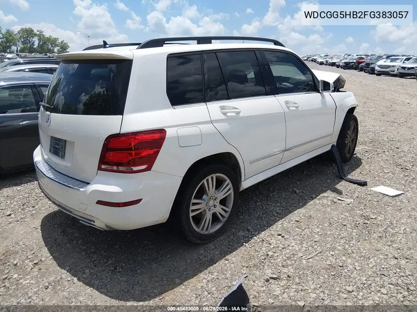 2015 Mercedes-Benz Glk 350 VIN: WDCGG5HB2FG383057 Lot: 45483009