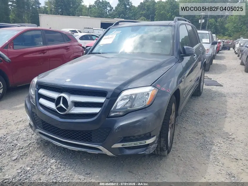 2015 Mercedes-Benz Glk 350 VIN: WDCGG5HB2FG405025 Lot: 45496412