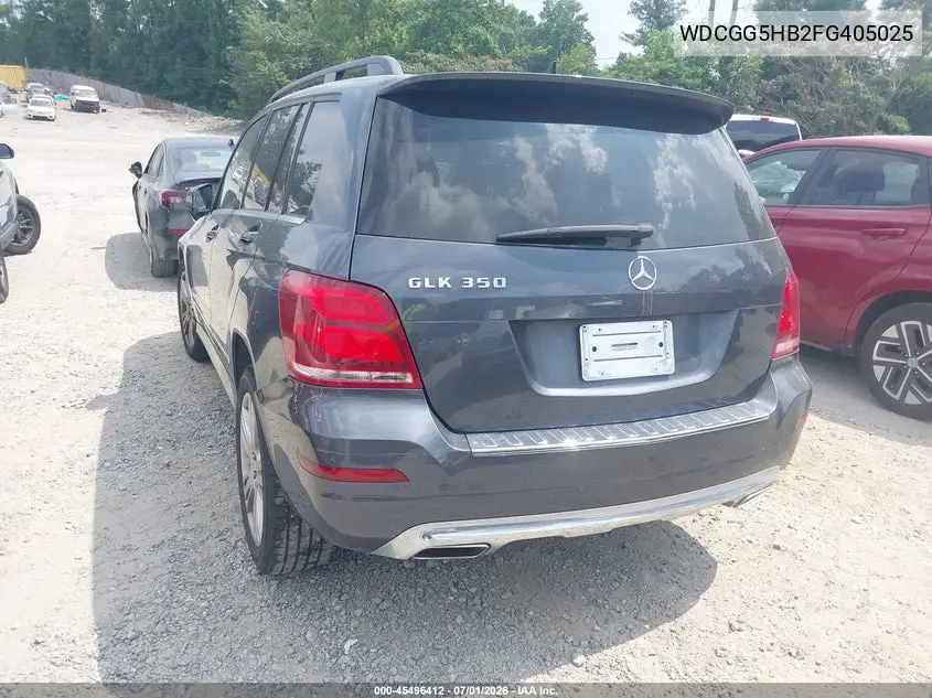 2015 Mercedes-Benz Glk 350 VIN: WDCGG5HB2FG405025 Lot: 45496412