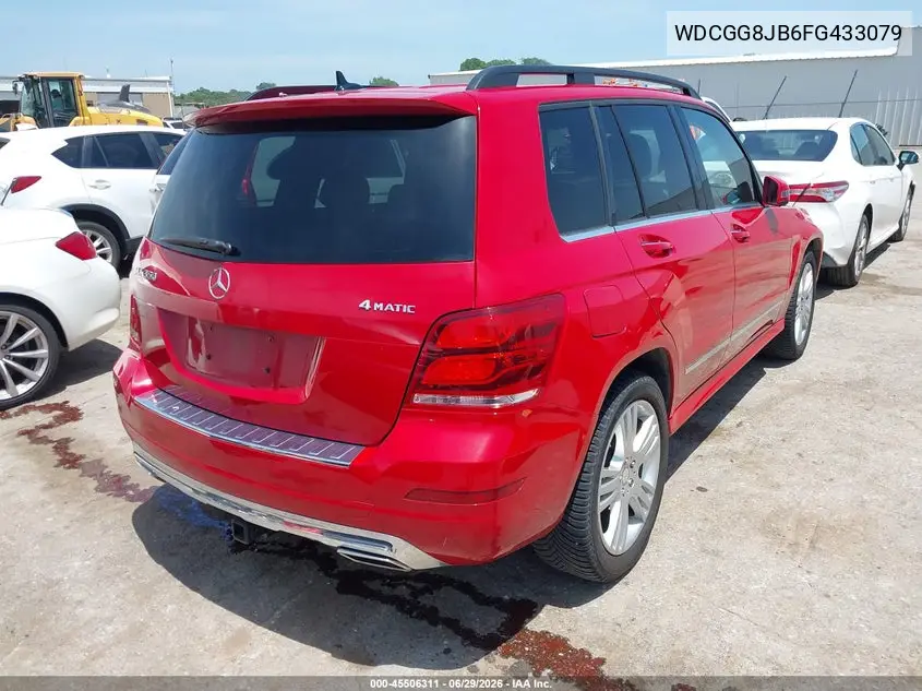 2015 Mercedes-Benz Glk 350 4Matic VIN: WDCGG8JB6FG433079 Lot: 45506311