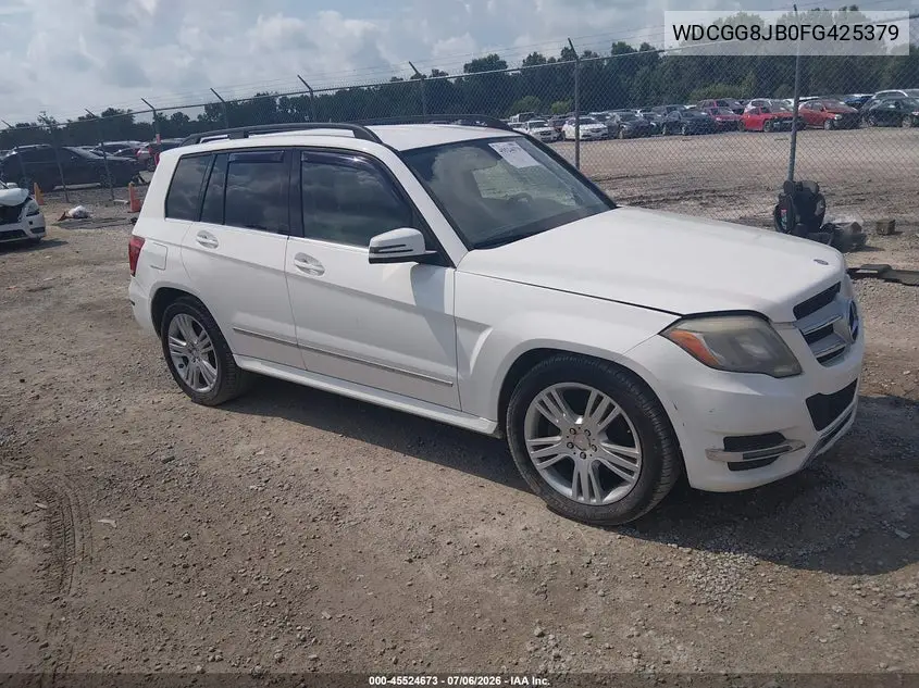 2015 Mercedes-Benz Glk 350 4Matic VIN: WDCGG8JB0FG425379 Lot: 45524673