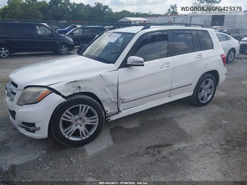 2015 Mercedes-Benz Glk 350 4Matic VIN: WDCGG8JB0FG425379 Lot: 45524673