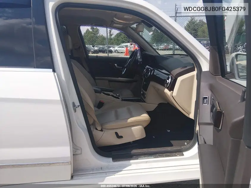 2015 Mercedes-Benz Glk 350 4Matic VIN: WDCGG8JB0FG425379 Lot: 45524673