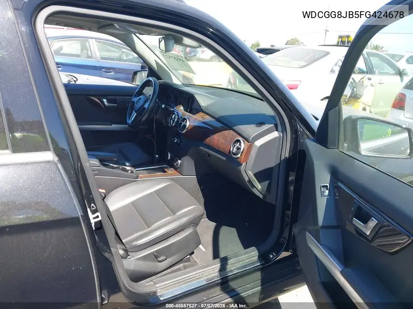 2015 Mercedes-Benz Glk 350 4Matic VIN: WDCGG8JB5FG424678 Lot: 45557527