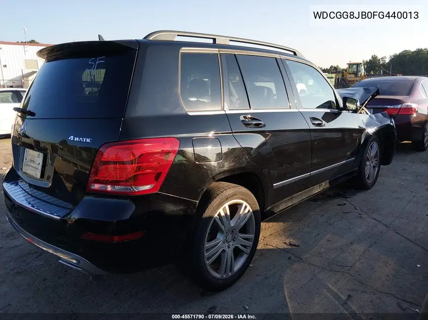 2015 Mercedes-Benz Glk 350 4Matic VIN: WDCGG8JB0FG440013 Lot: 45571790