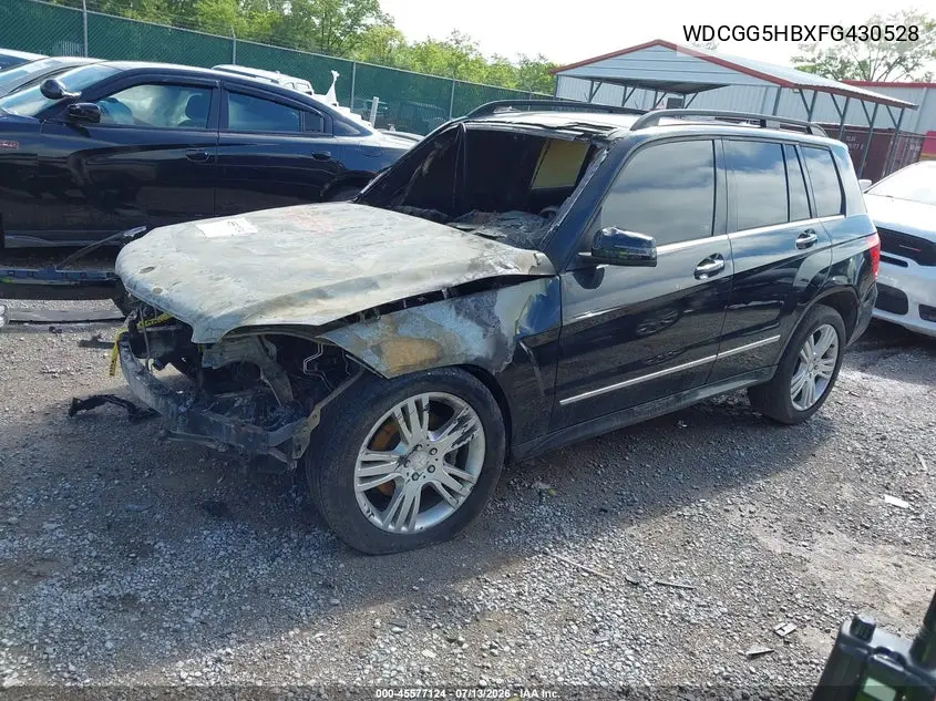 2015 Mercedes-Benz Glk 350 VIN: WDCGG5HBXFG430528 Lot: 45577124