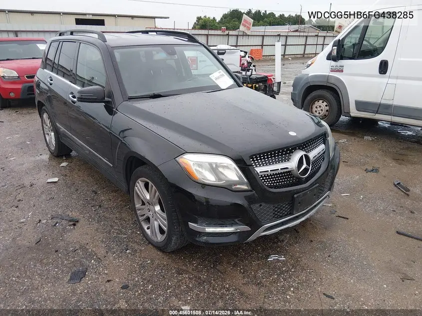 2015 Mercedes-Benz Glk 350 VIN: WDCGG5HB6FG438285 Lot: 45601508