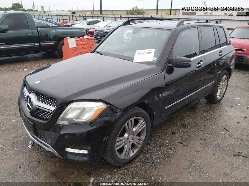 2015 Mercedes-Benz Glk 350 VIN: WDCGG5HB6FG438285 Lot: 45601508