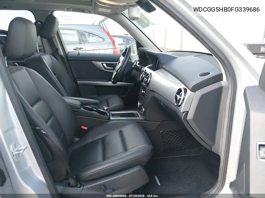 2015 Mercedes-Benz Glk 350 VIN: WDCGG5HB0FG339686 Lot: 45608895
