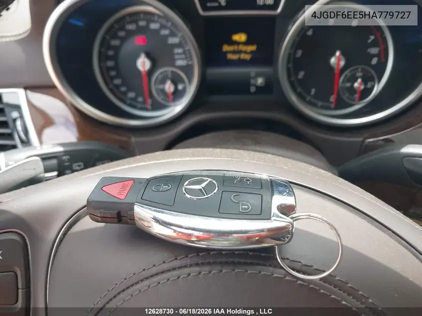 2017 Mercedes-Benz Gls 450 4Matic VIN: 4JGDF6EE5HA779727 Lot: 12628730