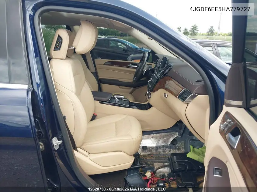2017 Mercedes-Benz Gls 450 4Matic VIN: 4JGDF6EE5HA779727 Lot: 12628730
