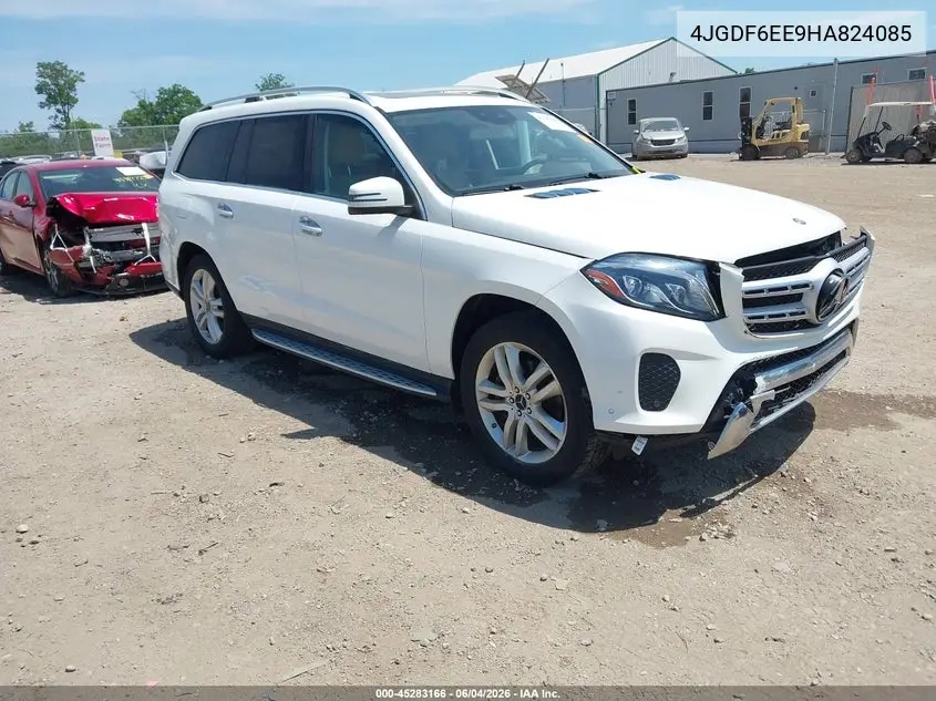 2017 Mercedes-Benz Gls 450 4Matic VIN: 4JGDF6EE9HA824085 Lot: 45283166