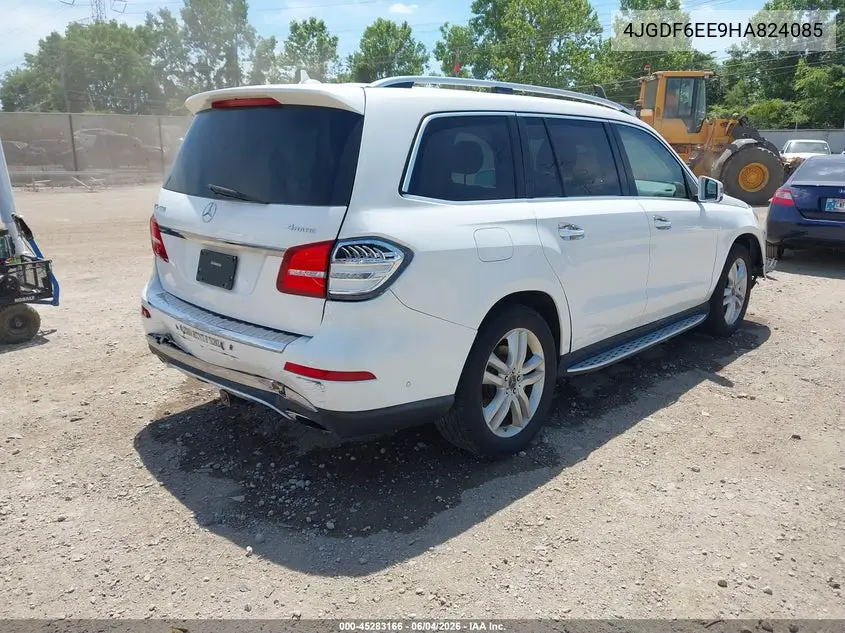 2017 Mercedes-Benz Gls 450 4Matic VIN: 4JGDF6EE9HA824085 Lot: 45283166