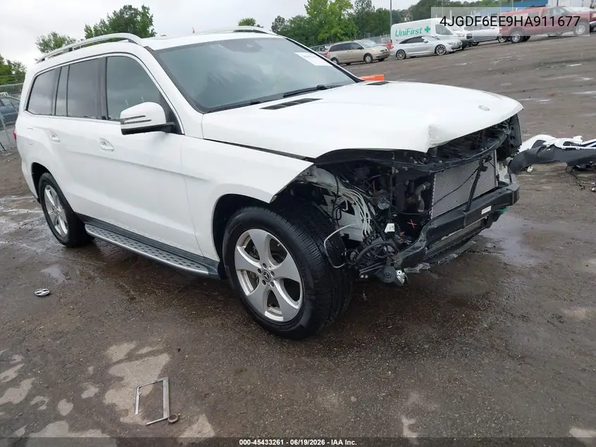 2017 Mercedes-Benz Gls 450 4Matic VIN: 4JGDF6EE9HA911677 Lot: 45433261