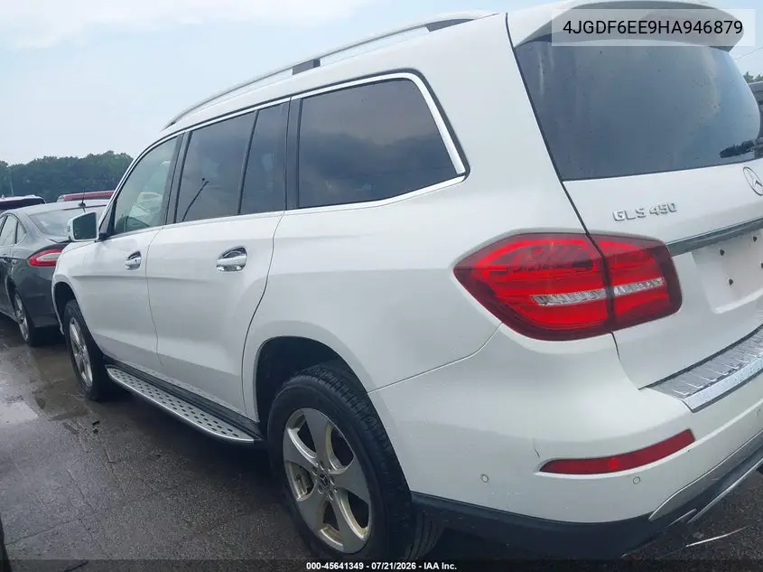 2017 Mercedes-Benz Gls 450 4Matic VIN: 4JGDF6EE9HA946879 Lot: 45641349