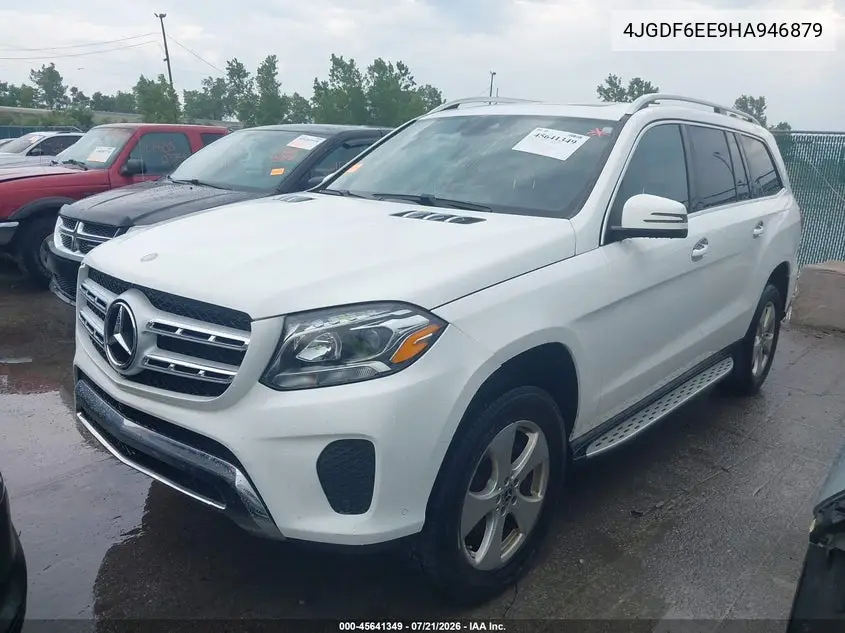 2017 Mercedes-Benz Gls 450 4Matic VIN: 4JGDF6EE9HA946879 Lot: 45641349