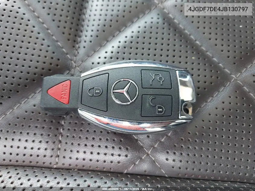 2018 Mercedes-Benz Gls 550 4Matic VIN: 4JGDF7DE4JB130797 Lot: 45360975