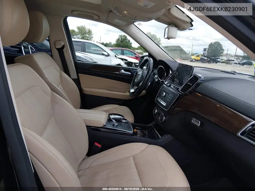 2019 Mercedes-Benz Gls 450 4Matic VIN: 4JGDF6EEXKB230901 Lot: 45384914