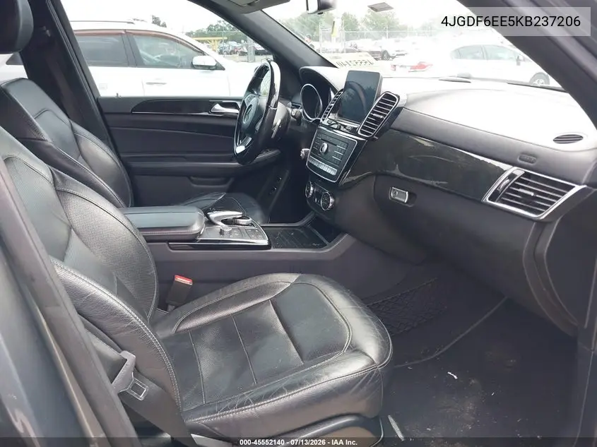 2019 Mercedes-Benz Gls 450 4Matic VIN: 4JGDF6EE5KB237206 Lot: 45552140