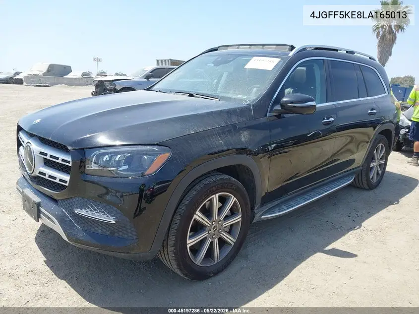 2020 Mercedes-Benz Gls 450 4Matic VIN: 4JGFF5KE8LA165013 Lot: 45197286