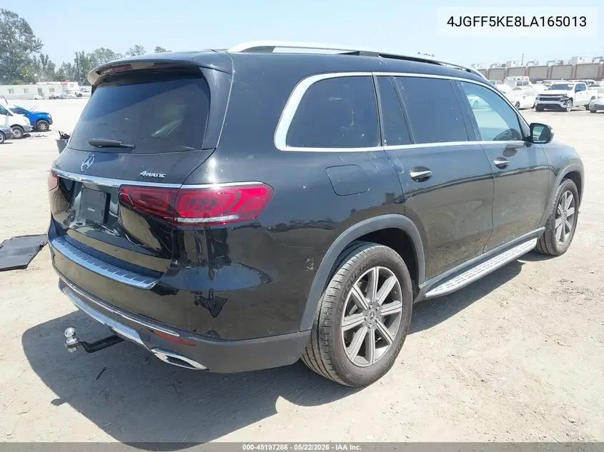 2020 Mercedes-Benz Gls 450 4Matic VIN: 4JGFF5KE8LA165013 Lot: 45197286