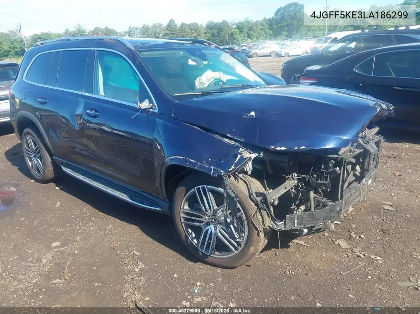 2020 Mercedes-Benz Gls 450 4Matic VIN: 4JGFF5KE3LA186299 Lot: 45279598