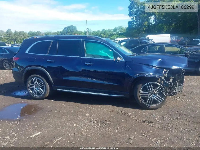 2020 Mercedes-Benz Gls 450 4Matic VIN: 4JGFF5KE3LA186299 Lot: 45279598