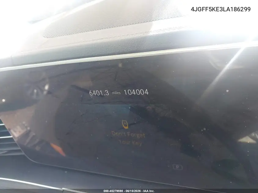 2020 Mercedes-Benz Gls 450 4Matic VIN: 4JGFF5KE3LA186299 Lot: 45279598