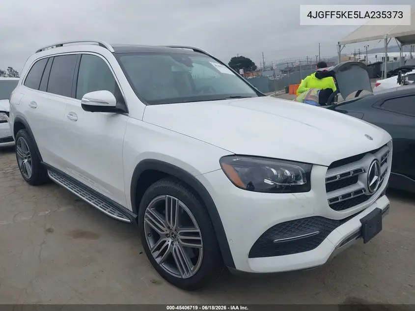 2020 Mercedes-Benz Gls 450 4Matic VIN: 4JGFF5KE5LA235373 Lot: 45406719