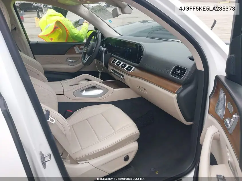2020 Mercedes-Benz Gls 450 4Matic VIN: 4JGFF5KE5LA235373 Lot: 45406719