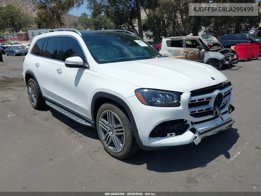 2020 Mercedes-Benz Gls 450 4Matic VIN: 4JGFF5KE8LA295499 Lot: 45462355