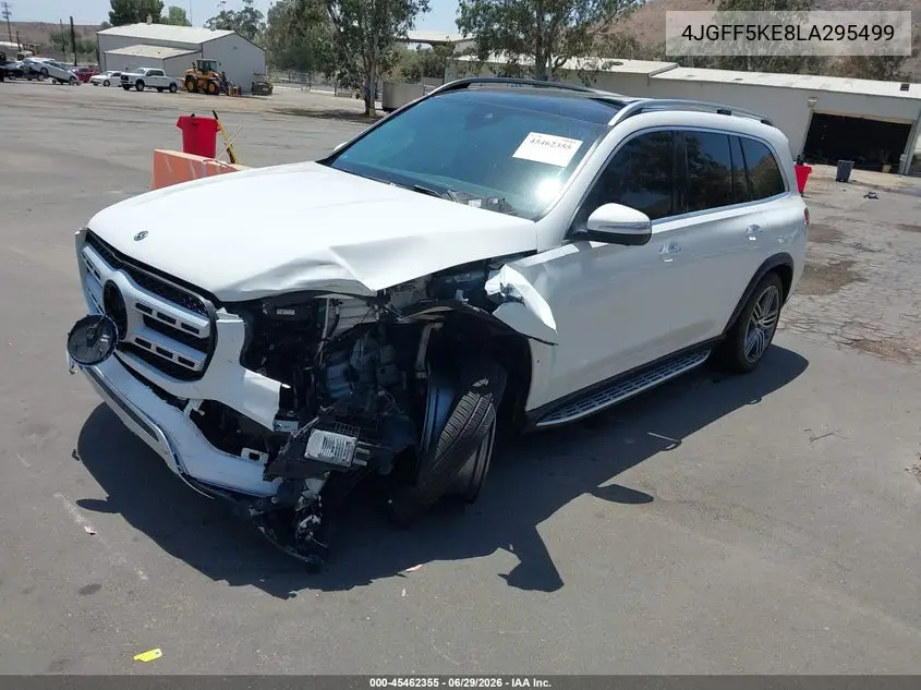 2020 Mercedes-Benz Gls 450 4Matic VIN: 4JGFF5KE8LA295499 Lot: 45462355
