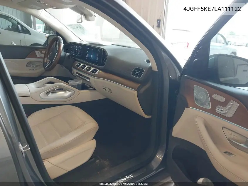 2020 Mercedes-Benz Gls 450 4Matic VIN: 4JGFF5KE7LA111122 Lot: 45555663