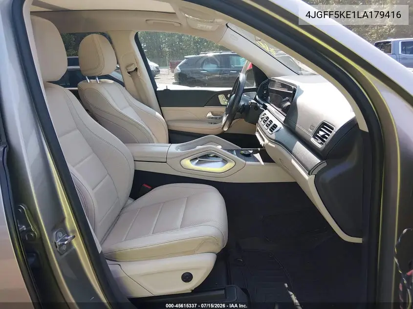 2020 Mercedes-Benz Gls 450 4Matic VIN: 4JGFF5KE1LA179416 Lot: 45615337