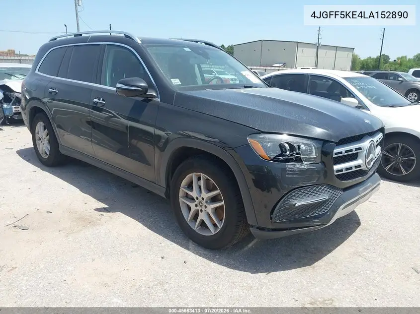 2020 Mercedes-Benz Gls 450 4Matic VIN: 4JGFF5KE4LA152890 Lot: 45663413