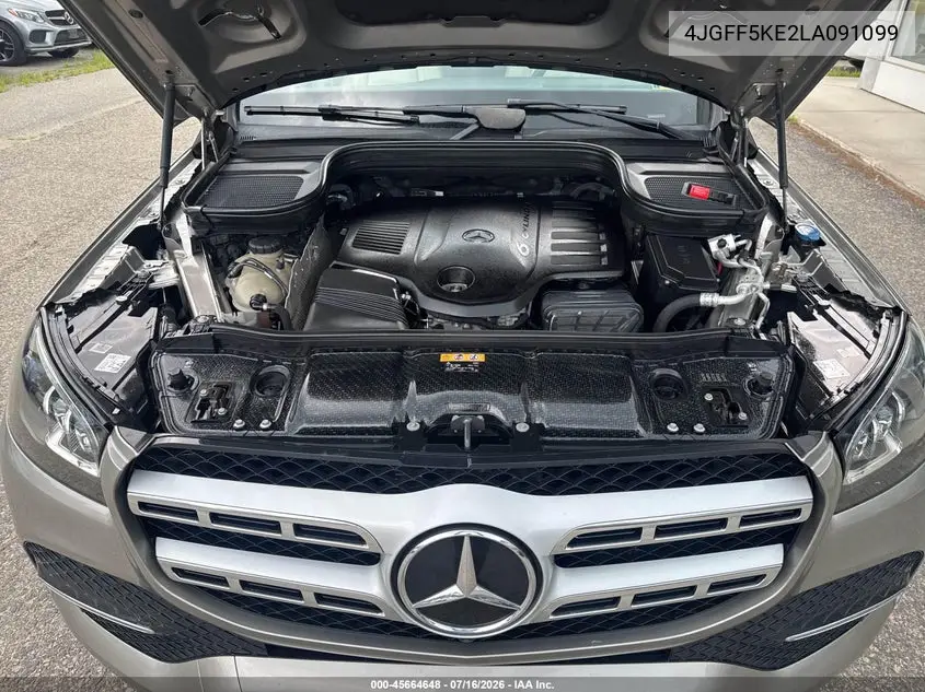 2020 Mercedes-Benz Gls 450 4Matic VIN: 4JGFF5KE2LA091099 Lot: 45664648