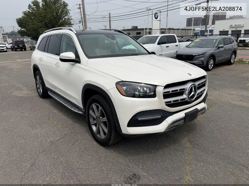 2020 Mercedes-Benz Gls 450 4Matic VIN: 4JGFF5KE2LA208874 Lot: 45681538